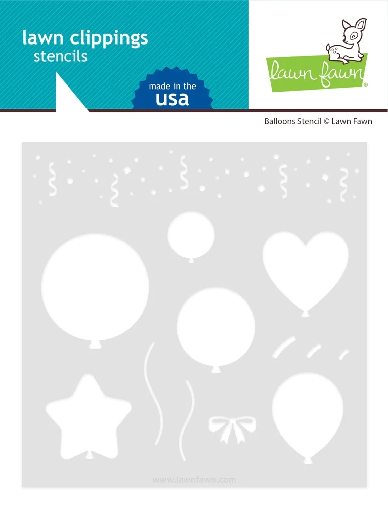LF Balloons Stencil