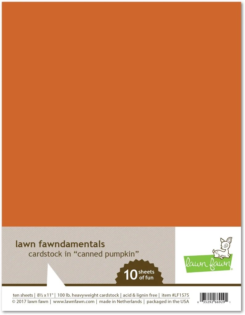 LF Canned Pumpkin Cardstock