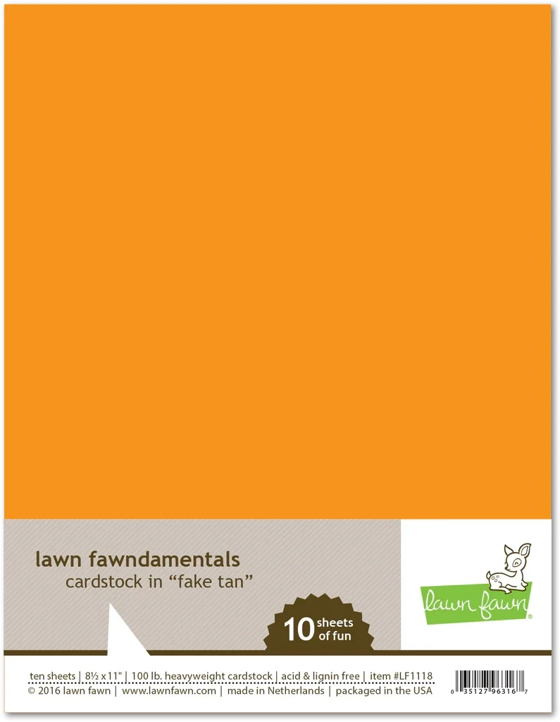 LF Fake Tan Cardstock