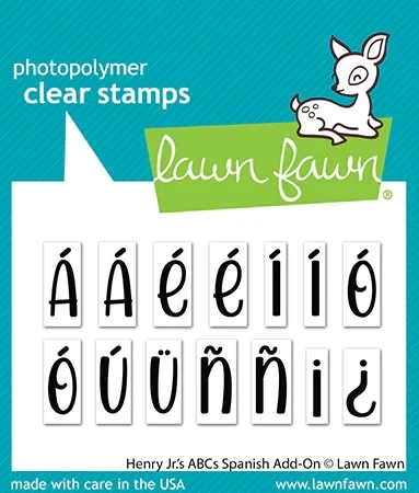 LF Henry Jr&#39;s ABC&#39;s Spanish Add-on stamp