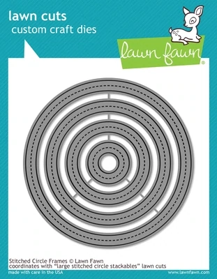 LF Stitched Circle Frames die