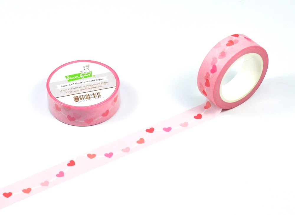 LFstring of hearts washi