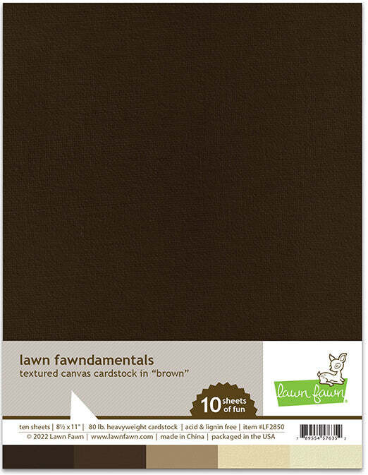 LF Textured Canvas Brown