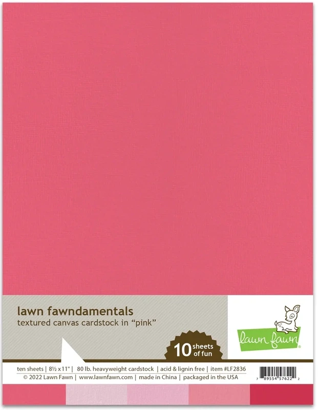 LF Textured Canvas CS Pink