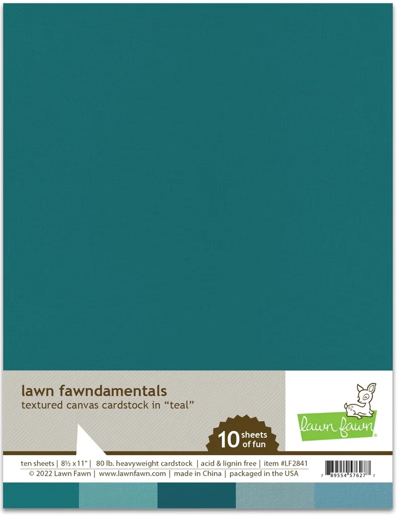 LF Textured Canvas CS Teal