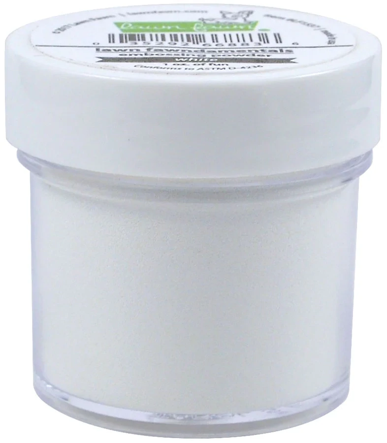 LF textured White Embossing powder