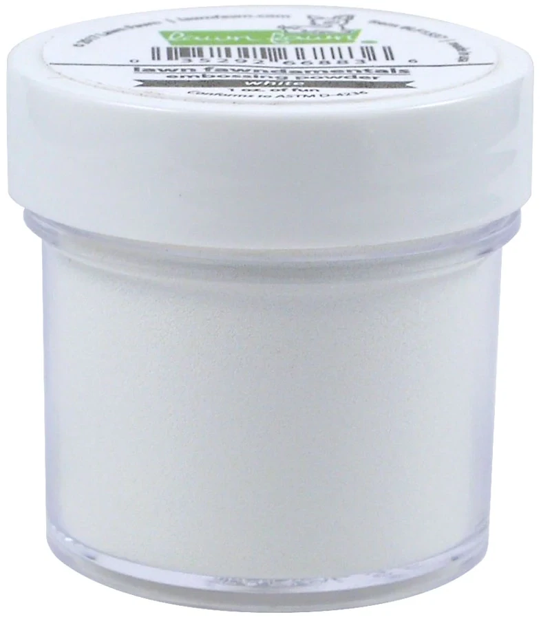 LF white embossing powder