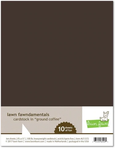 Lf Ground Coffee Cardstock
