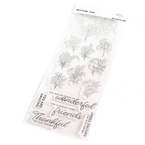 PF Garden Bouquet Stamp, Die And Stencil