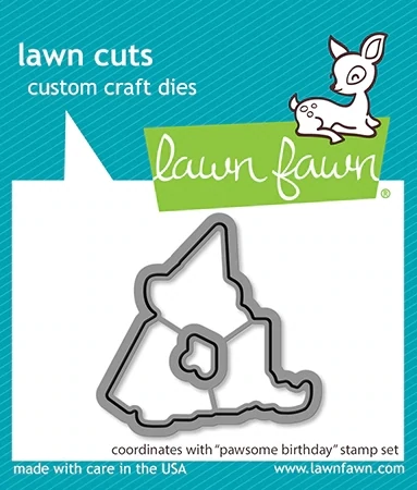 LF Pawsome Birthday die