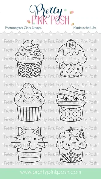 PPP: Halloween Cupcakes Stamp Set