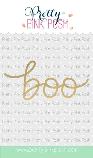 PPP: Hot Foil Large Boo Script