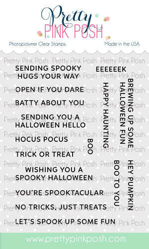 PPP: Sentiment Strips: Halloween Stamp Set
