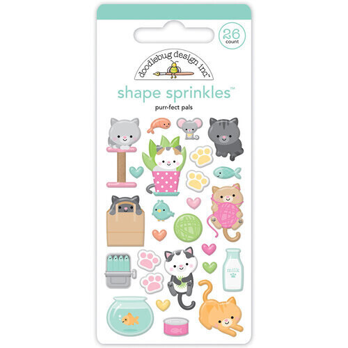 Purr-fect Pals Shape Sprinkles