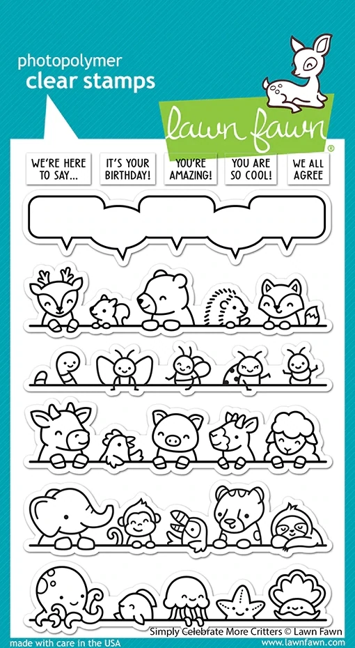 LF Simply Celebrate More Critters Stamp