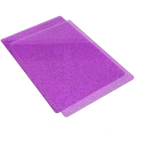 Sizzix Cutting Plate: Purple Sparkle