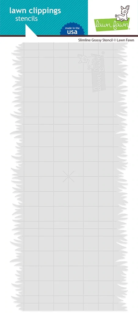 LF Slimline Grassy Stencil