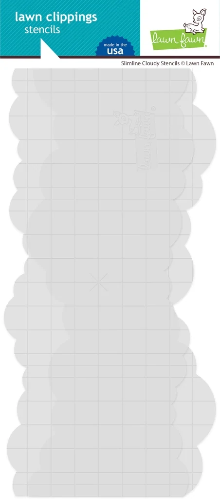 LF Slimline Cloudy Stencils