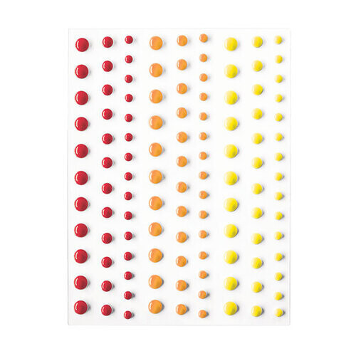 Sunset Hero Hues Enamel Dots