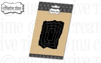 Torn Paper Frame Dies