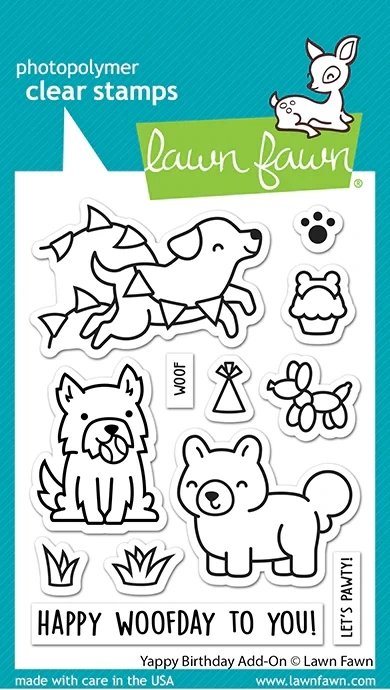 LF Yappy Birthday Add-on Stamp