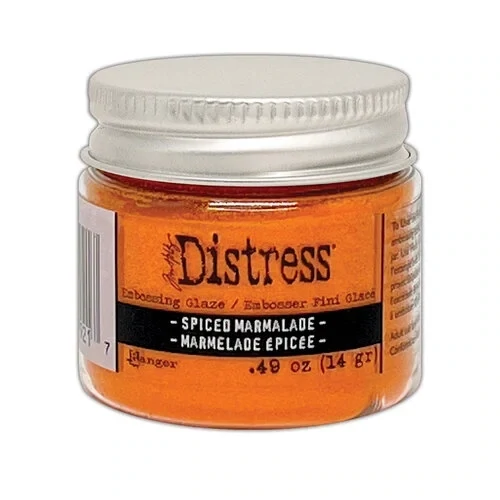 Distress Embossing Glaze: Spiced Marmalade