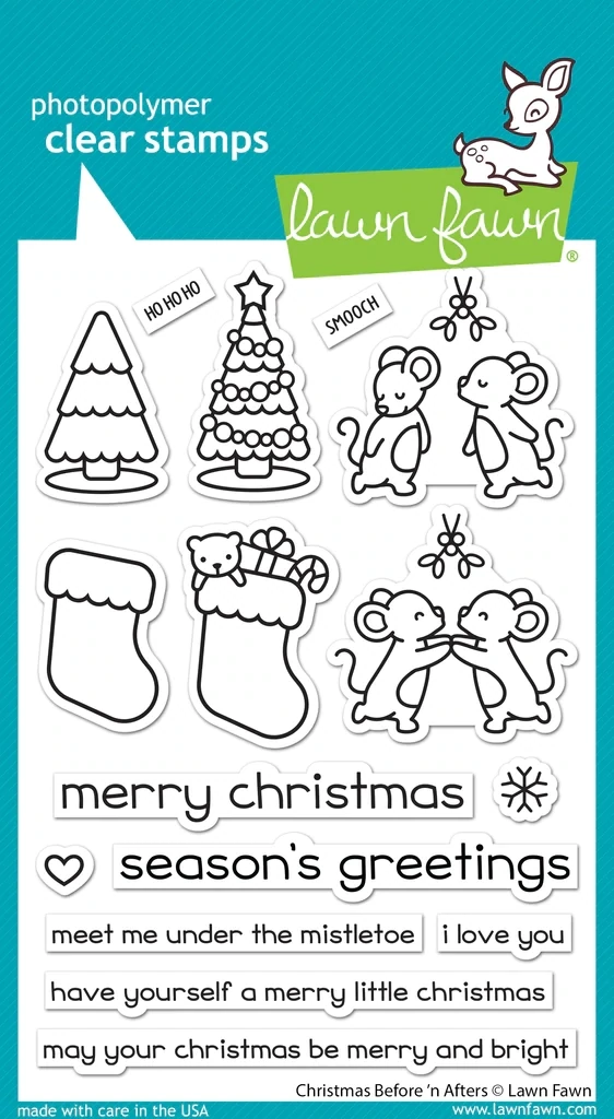LF Christmas Before &#39;N Afters Stamp