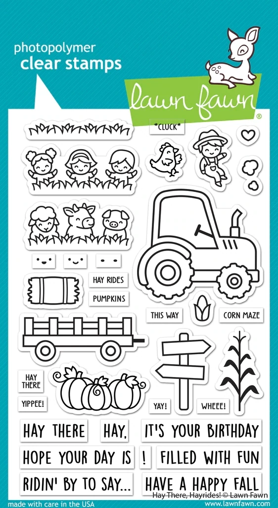 LF Hay There, Hayrides! Stamp