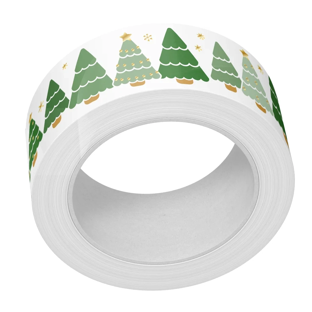LF Christmas Tree Lot Foiled Washi Tape
