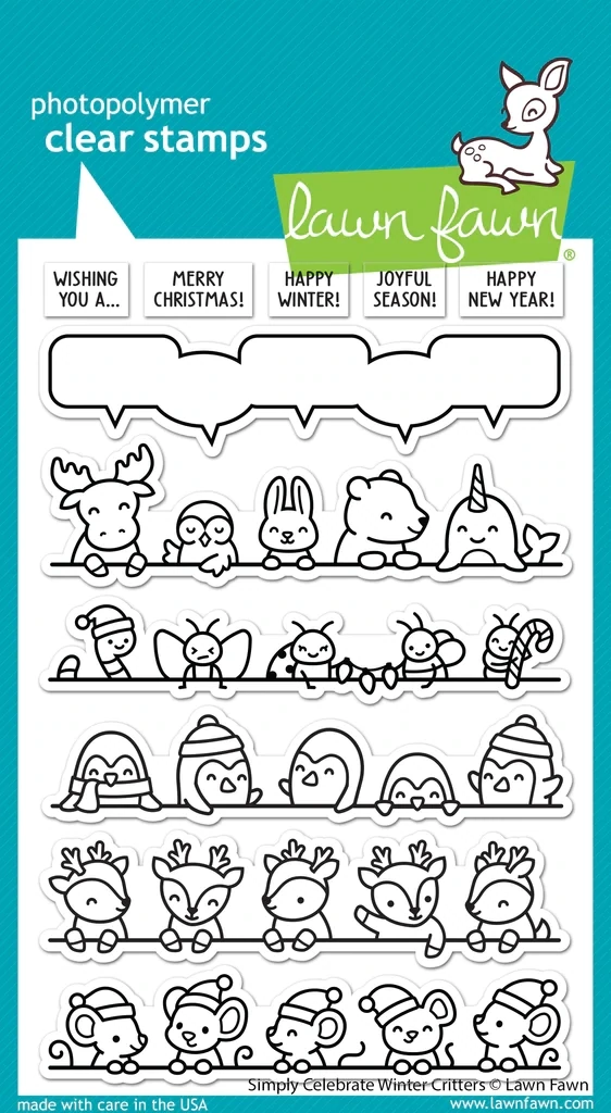 Simply Celebrate Winter Critters Stamps