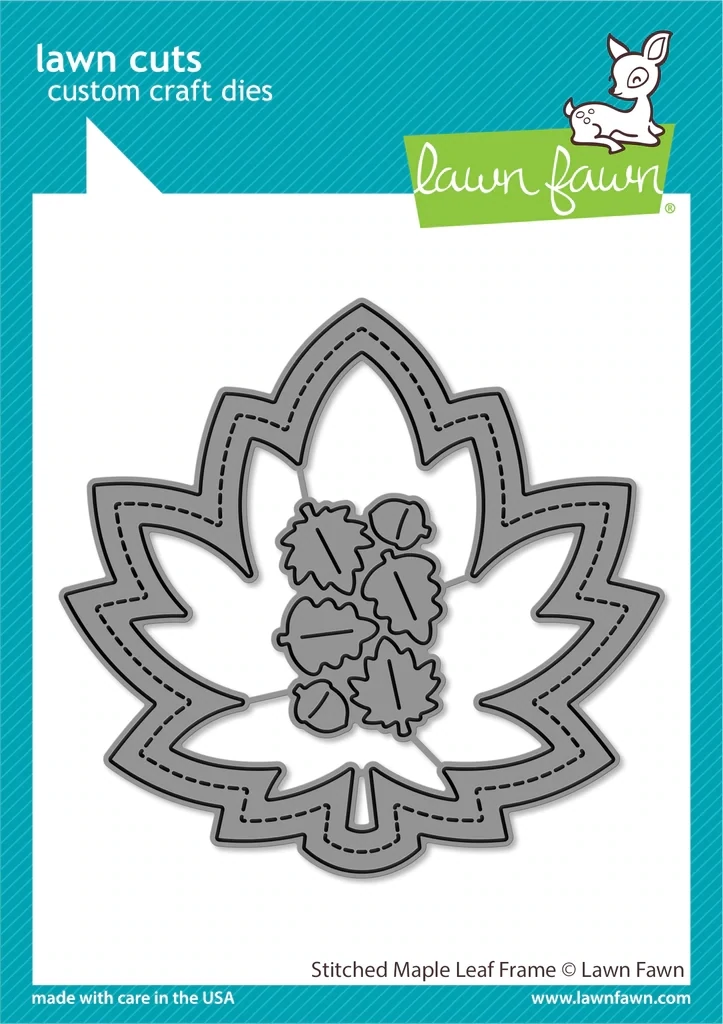 LF Stitched Maple Leaf Frame