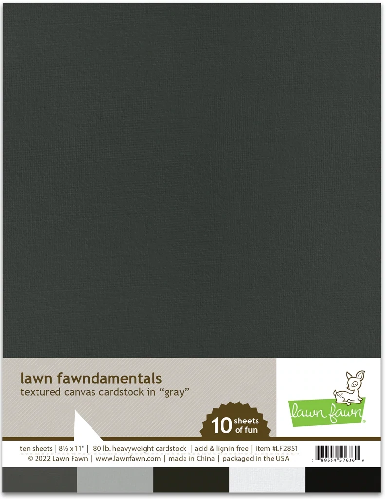 LF Textured Canvas CS Gray