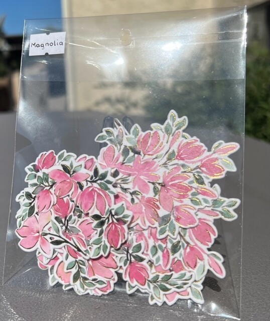 Washi Flowers Magnolia