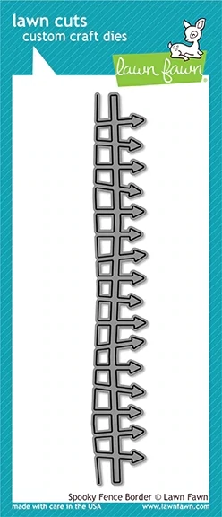 LF Spooky fence border Die