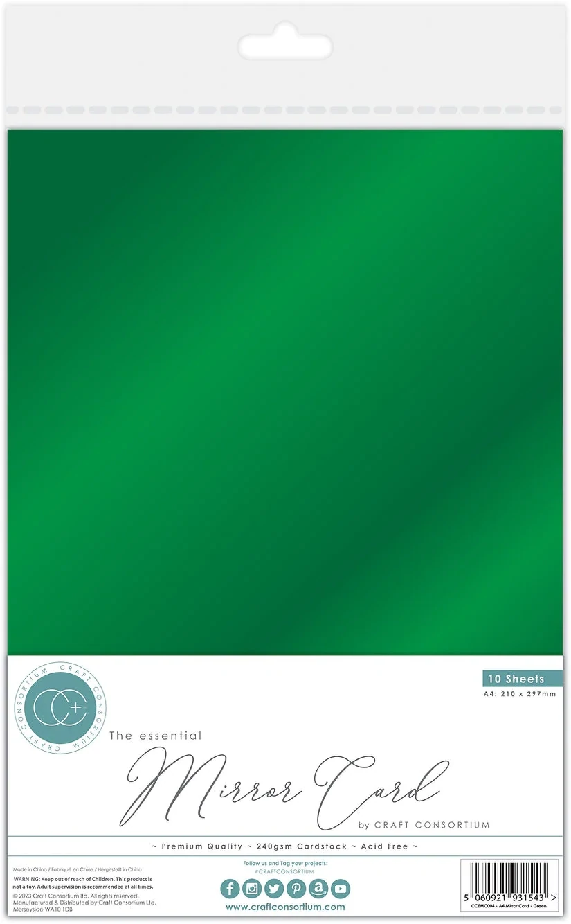 Mirror Cardstock: Green
