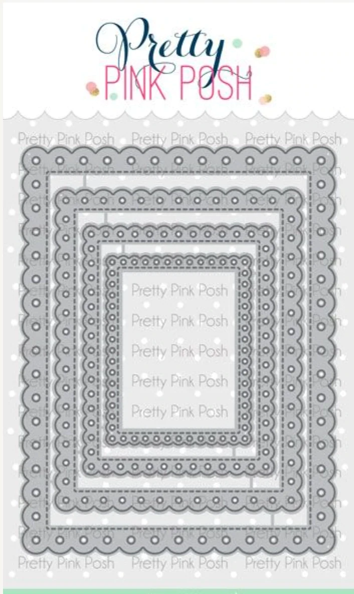 Eyelet Rectangles Die Set