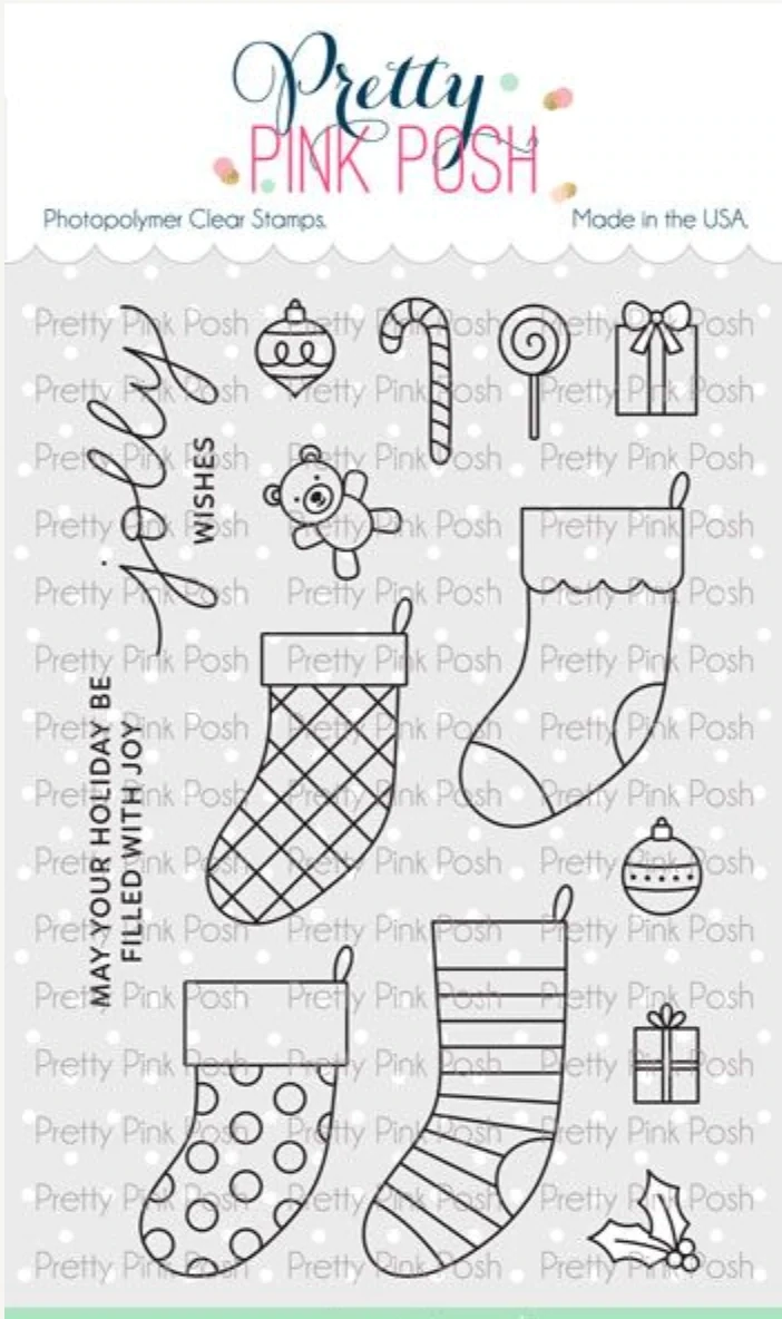 Holiday Stockings Stamp And Die Set