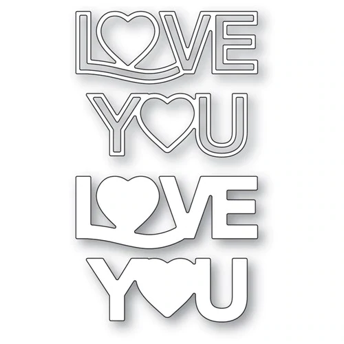 Love You Gallery Script Die