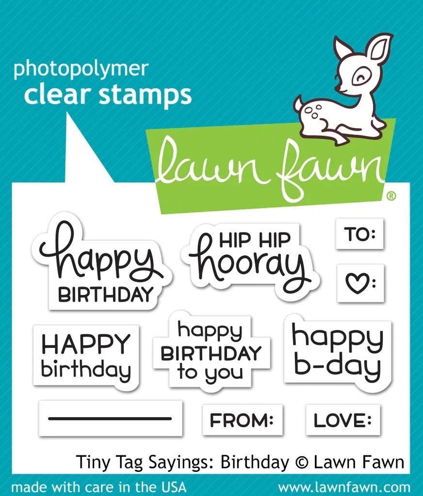 LF Tiny Tag Sayings: Birthday