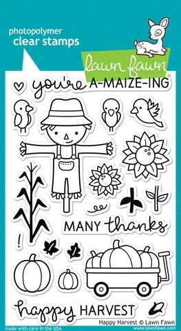 LF Happy Harvest Stamp