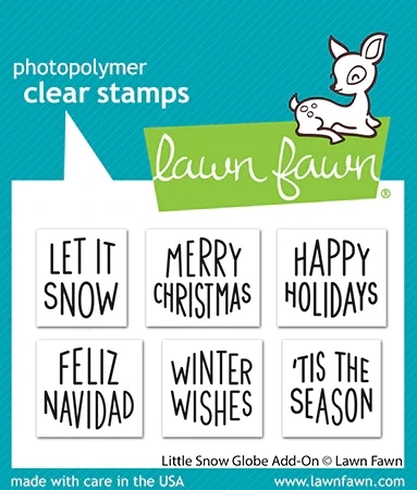 LF Little Snow Globe Add-on Stamp