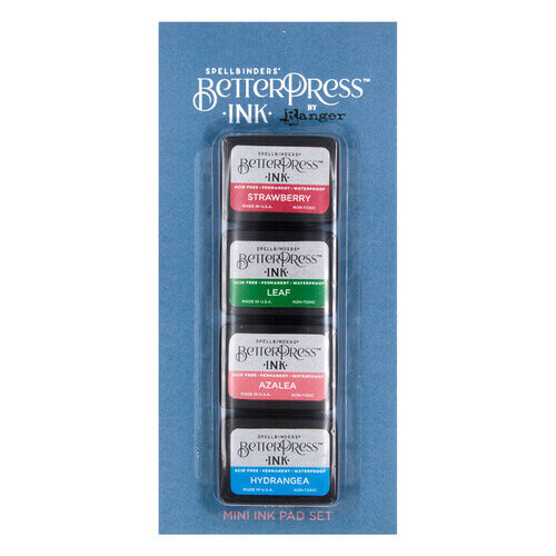 Flower Garden BetterPress Mini Ink Pad Set