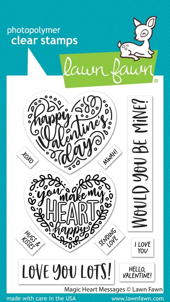 LF Magic Heart Messages Stamp