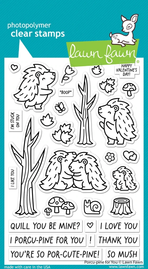 Lf Porcu-pine For You Stamp