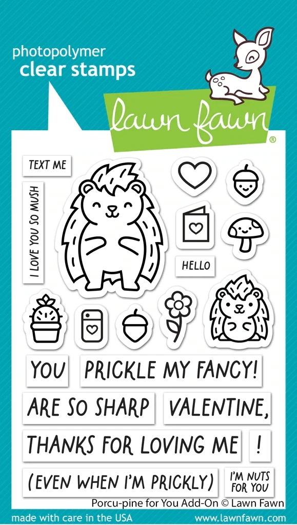 LF Porcu-pine For You Add- On Stamp