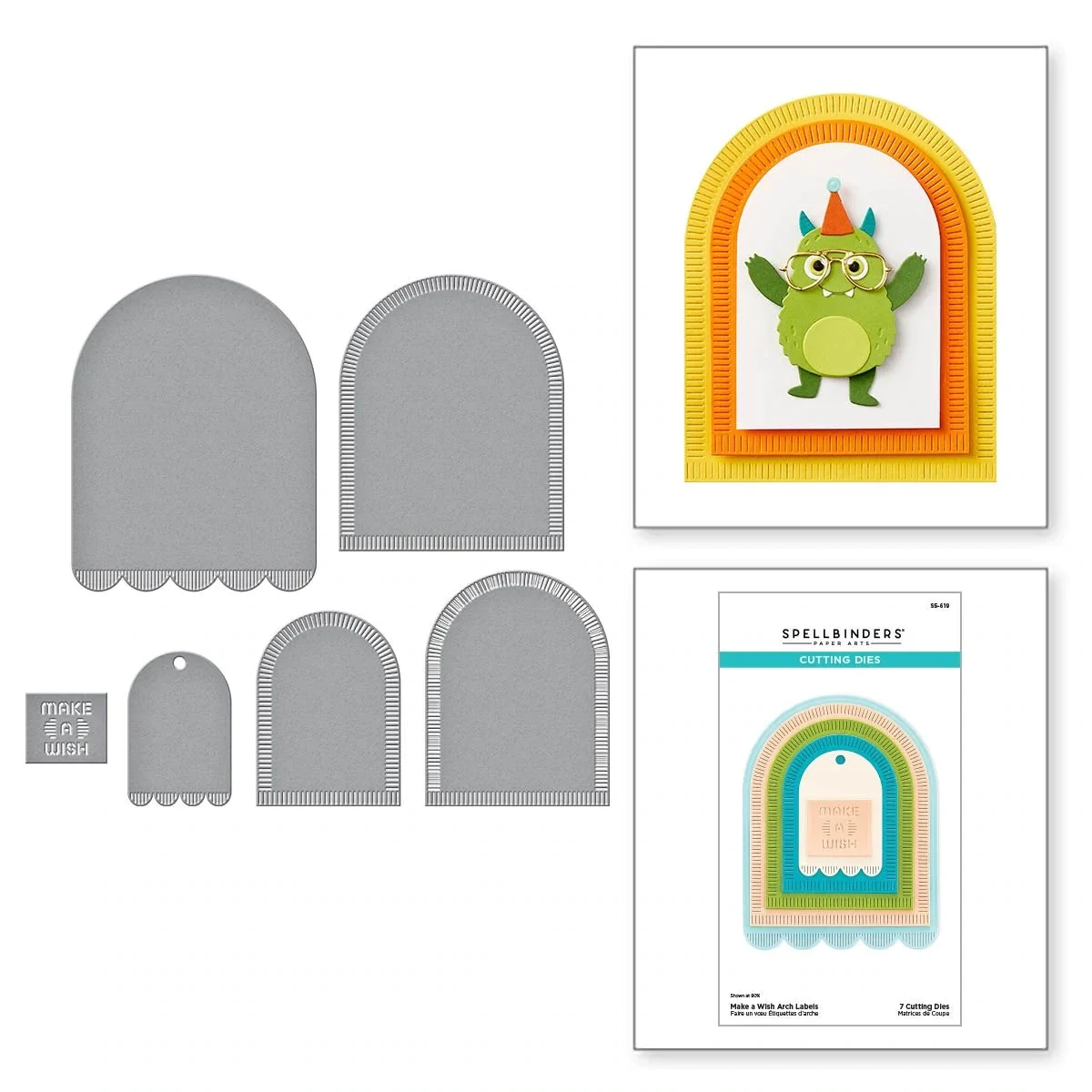 Make A Wish Arch Labels