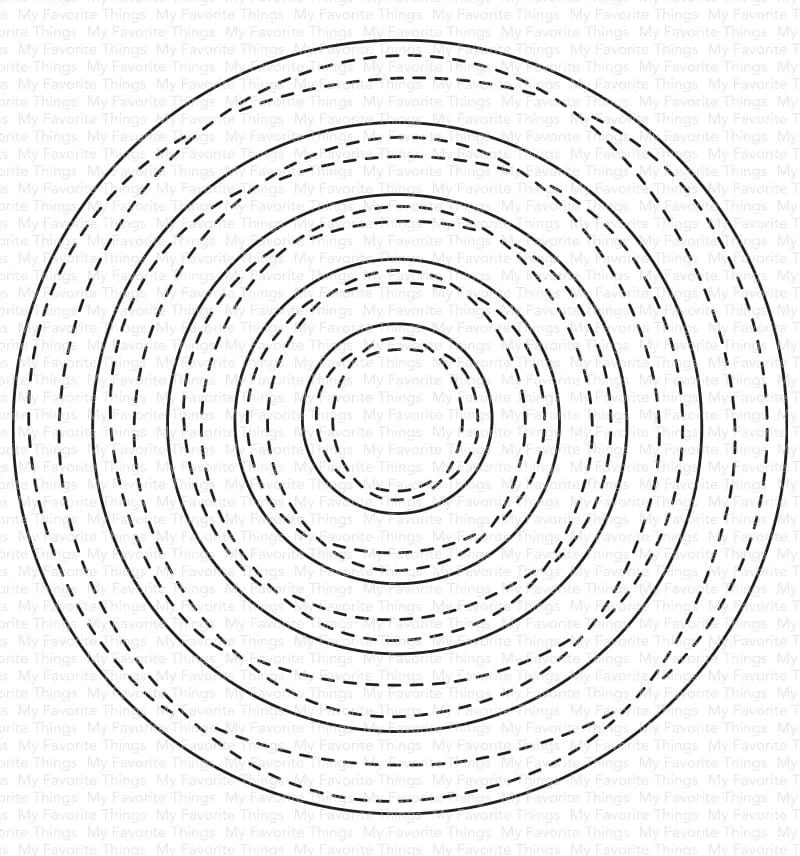 Wonky Stitched Circle STAX
