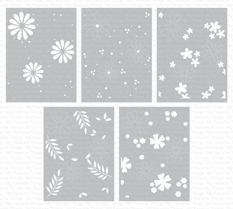 Flower Fusion Stencils