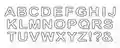 Bottle Cap Alphabet