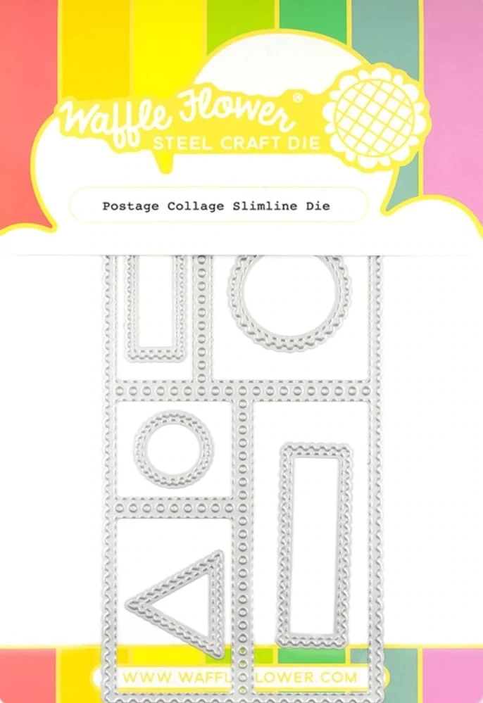 Postage Collage Slimline Die